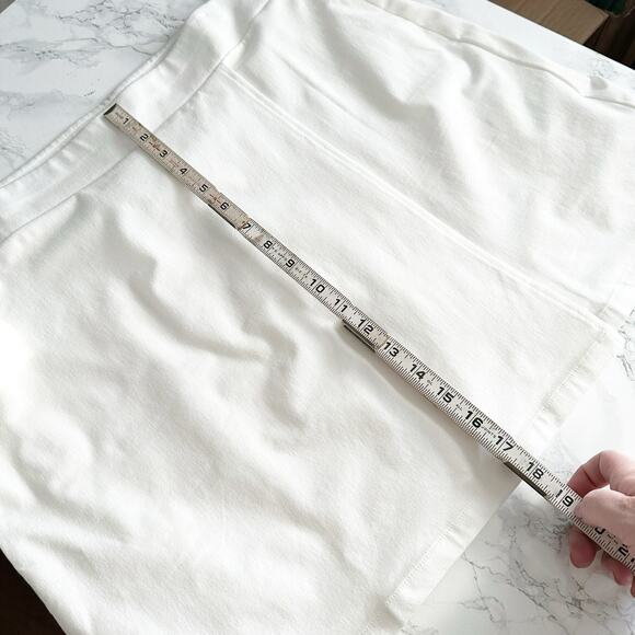 Spartina 449 Liza BiStretch Faux Wrap Skort Pearl White Women’s Size XL NEW - Picture 13 of 13